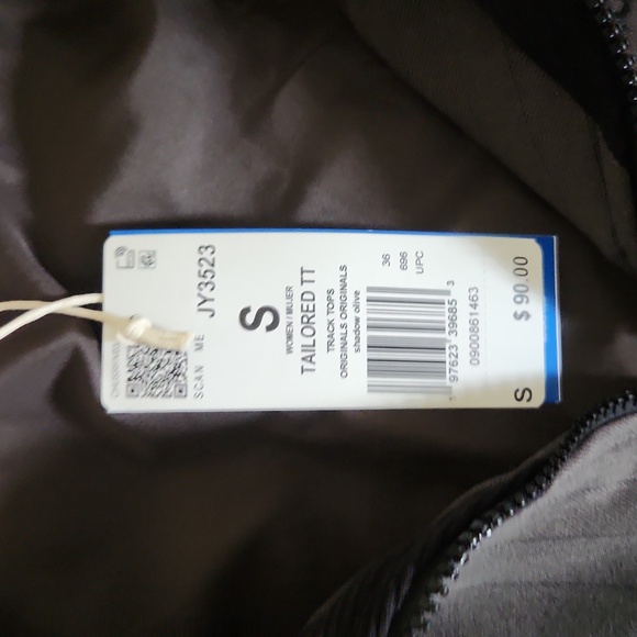 Adidas Tailored Track Womens Jacket Shadow Olive Size Small - Picture 9 of 9